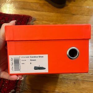Orange Shoe Box